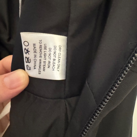 Azazie Kaitlynn Dress; Black; Size 8 - Picture 6 of 8